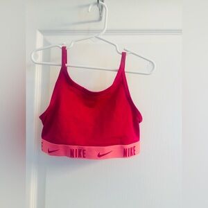 Nike girls Hot Pink Dri-Fit Sports Tank - girls S